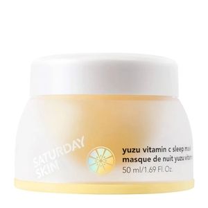 Saturday Skin yuzu vitamin c sleep mask
